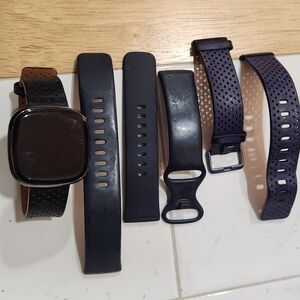 The Fitbit Sense 2 Advanced Health and Fitness Smartwatch in Black